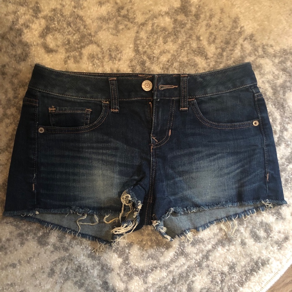 Express Low Rose Shorts